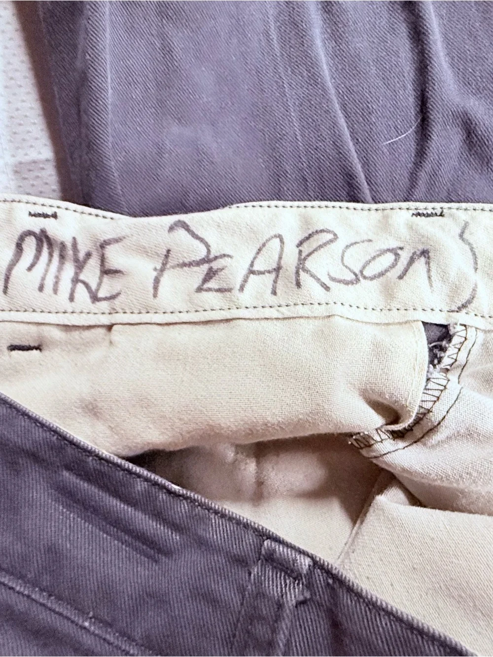 Vintage Red Kap Grey Work Pants Thrashed 30x31 Baggy ⛓️‍💥 Distressed Workwear - Picture 5 of 9